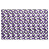 Fußball-Balls Sport Lila Stoff (Fat Quarter (45,7 x 55,9 cm))