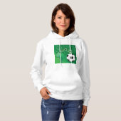 Fußball Balls Womens Hoodie (Vorne ganz)
