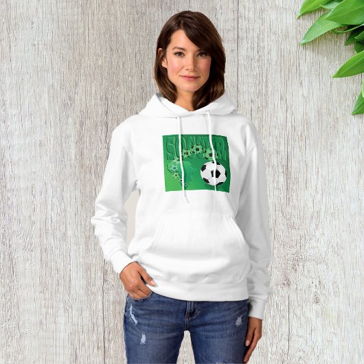 Fußball Balls Womens Hoodie