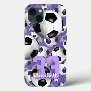 Fußball Ballz! Girls-Fußball-Jersey-Nummer Case-Mate iPhone Hülle
