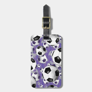 Fußball Ballz! Mädchen Fußball Gepäckanhänger