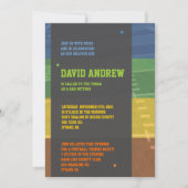 Fußball Bar Bat Mitzvah Einladung (Vorderseite)