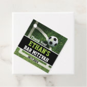 Fußball Bar Mitzvah Vielen Dank Geschenkanhänger (Beispiel)