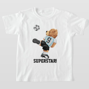 Fußball-Bär T-Shirt