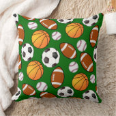 Fußball Baseball Basketball Thema Sport Kissen (Decke)