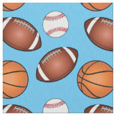 Fußball-, Basketball-und Baseball-Liebe Stoff (Nahaufnahme)