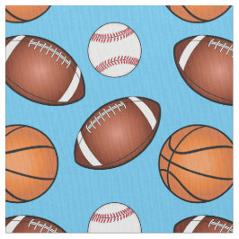 Fußball-, Basketball-und Baseball-Liebe Stoff