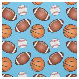Fußball-, Basketball-und Baseball-Liebe Stoff