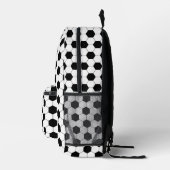 Fußball Bedruckter Rucksack (Rechts)