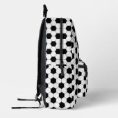 Fußball Bedruckter Rucksack (Links)