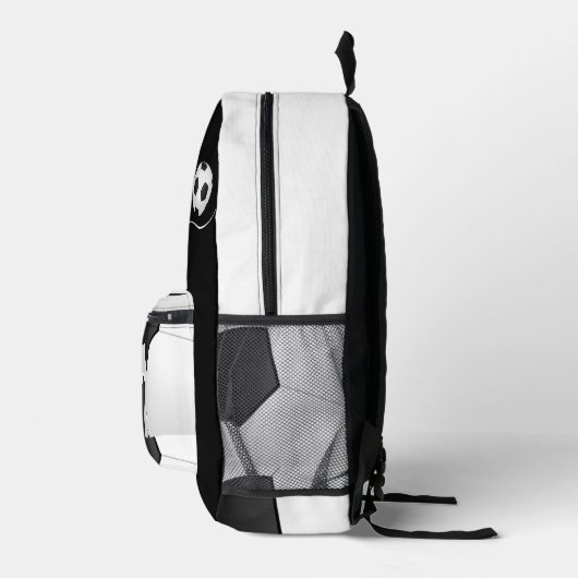 Fußball Bedruckter Rucksack (Rechts)