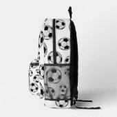 Fußball  bedruckter rucksack (Rechts)