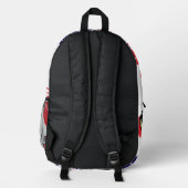 FUSSBALL BEDRUCKTER RUCKSACK (Rückseite)
