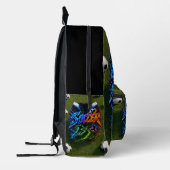 Fußball Bedruckter Rucksack (Links)