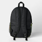 Fußball Bedruckter Rucksack (Rückseite)
