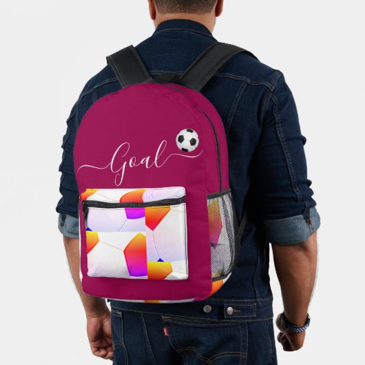 Fußball Bedruckter Rucksack (Insitu (Modell))