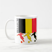 Fußball Belgien Kaffeetasse (Links)
