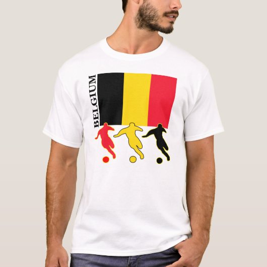 Fußball Belgien T-Shirt (Vorderseite)