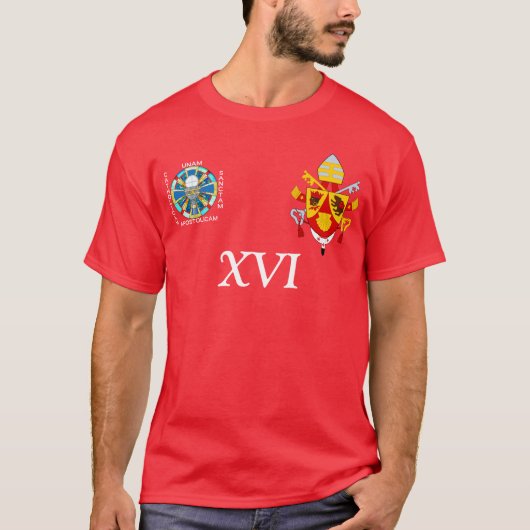 Fußball Benedict XVI Jersey T-Shirt (Vorderseite)