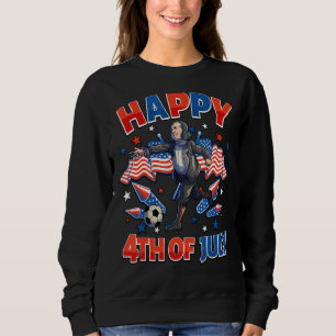Fußball Benjamin Franklin 4. Juli Frauen Männer si Sweatshirt