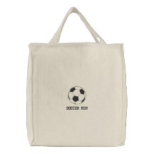 Fußball bestickt