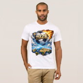 Fußball Beyond Earth T-Shirt (Vorne ganz)
