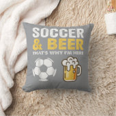 FUSSBALL & BIER KISSEN (Decke)