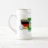 Fußball-Bier-Tasse ZielDeutschland Deutschland Bierglas (Links)