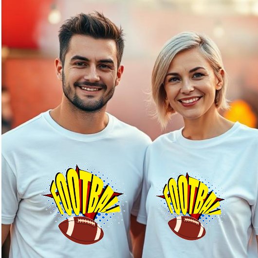 Fußball - Big & Bold Unisex T-Shirt