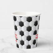 Fußball Bola 2026 Fußballparty Pappbecher (Links)