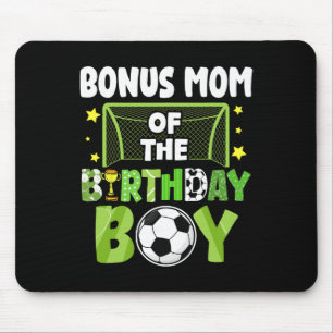 Fußball Bonus Mama Geburtstag Junge Party Fußball Mousepad