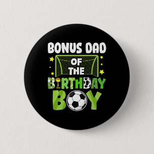 Fußball Bonus Papa Geburtstag Junge Party Fußball Button