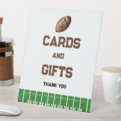 Fußball Boy Baby Duschgeschenke und Karten Untersc Sockelschild (In Situ)