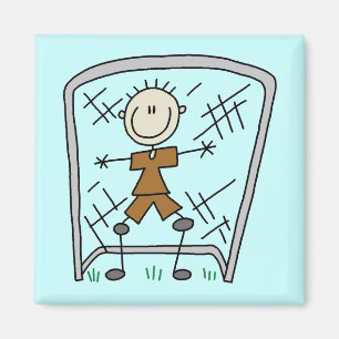 Fußball Boy Goalie Tshirts und Geschenke Magnet
