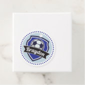 Fußball-Boys Name Geburtstagsparty-Tags Geschenkanhänger (Beispiel)