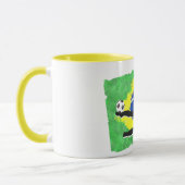 Fußball-Brasilien Tasse (Links)