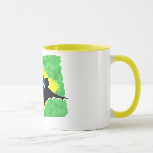 Fußball-Brasilien Tasse (Rechts)