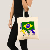 Fußball Brasilien Tragetasche (Vorderseite (Produkt))