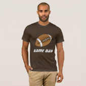 Fußball: Braunes Shirt (Vorne ganz)