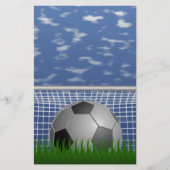 Fußball Briefpapier (Vorderseite)
