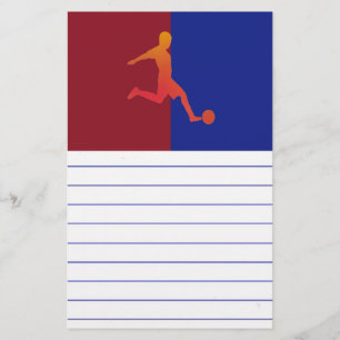 Fußball Briefpapier