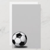 Fußball-Briefpapier Briefpapier (Vorne/Hinten)