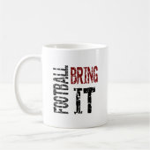 Fußball Bring It Becher Kaffeetasse (Links)