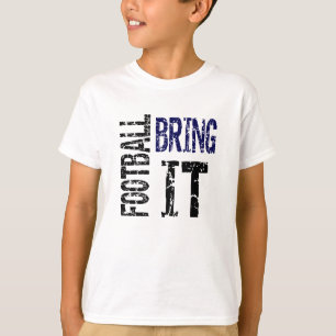 Fußball Bring It Unisex Kinder T-Shirt