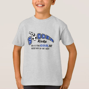 Fußball bringt Sie zum Ziel - blau T-Shirt