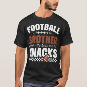 Fußball Bruder Lustiger Fußballspieler T-Shirt
