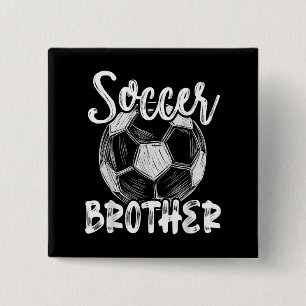 Fußball-Brüder Männer Familie Matching Team Player Button
