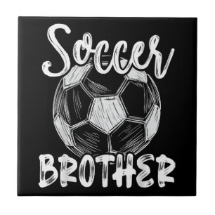Fußball-Brüder Männer Familie Matching Team Player Fliese