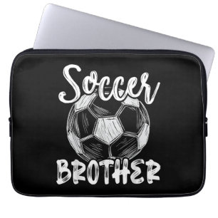 Fußball-Brüder Männer Familie Matching Team Player Laptopschutzhülle