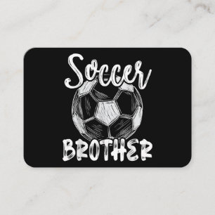 Fußball-Brüder Männer Familie Matching Team Player Visitenkarte